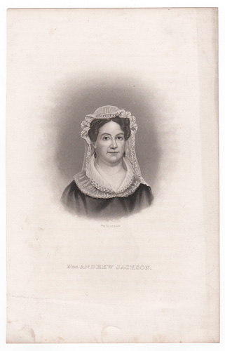 Mrs Andrew Jackson